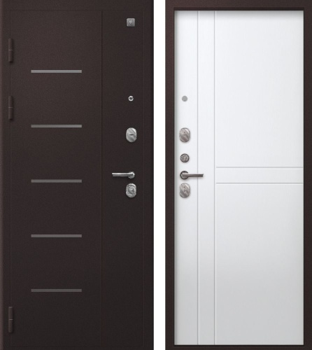 Центурион В-06 Шоколад букле - Кашемир белый